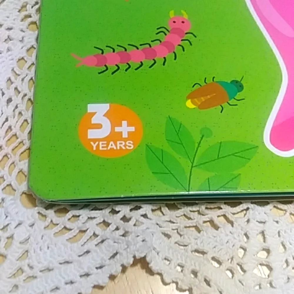 My first sticker book, insects!